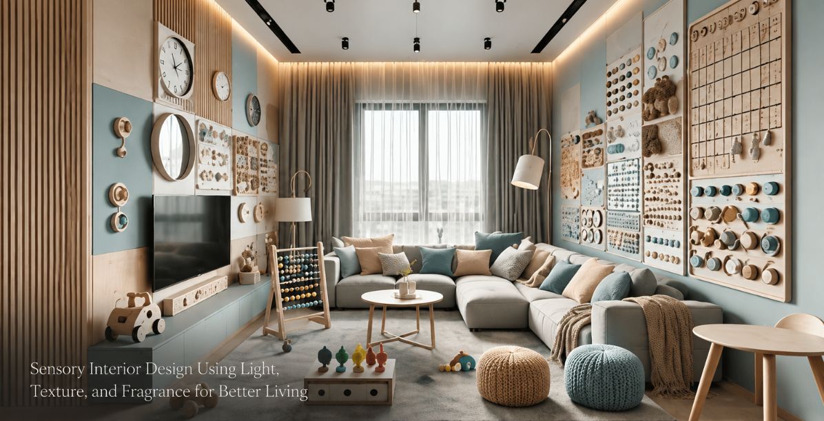 Sensory Interior Design Using Light, Texture, and Fragrance for Better Living
